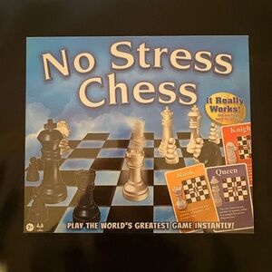 No Stress Chess Game Set - NIB